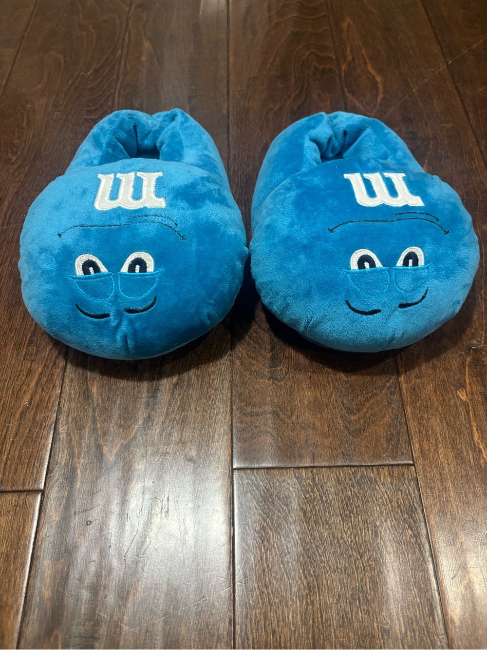 M&M'S Blue Character Kids Slippers
